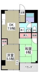 パークサイド佐藤の物件間取画像